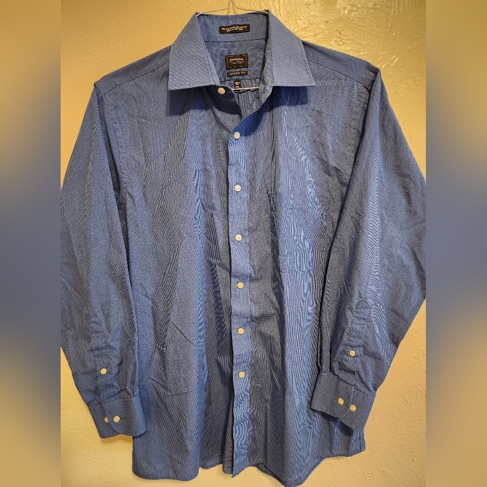 Arrow 15½ Blue Dress Shirt